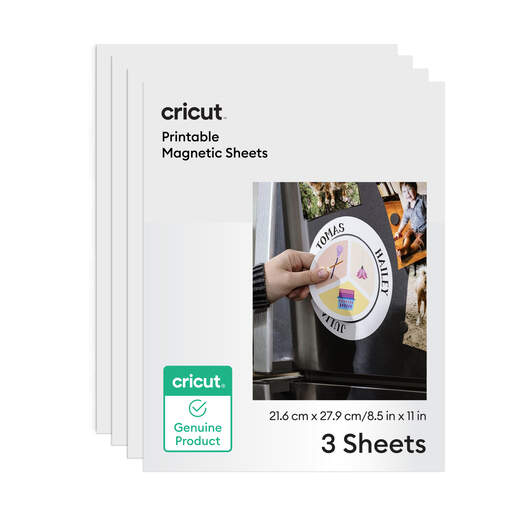 Cricut&reg; Printable Magnet Sheets - 8.5 in x 11 in (3 ct)